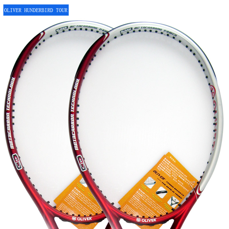 Stringing BALL DELIVERY SINGLE SUIT MEN'S AND women'S FULL CARBON OLIVER HUNDERBIRD TOUR TENNIS RACKET