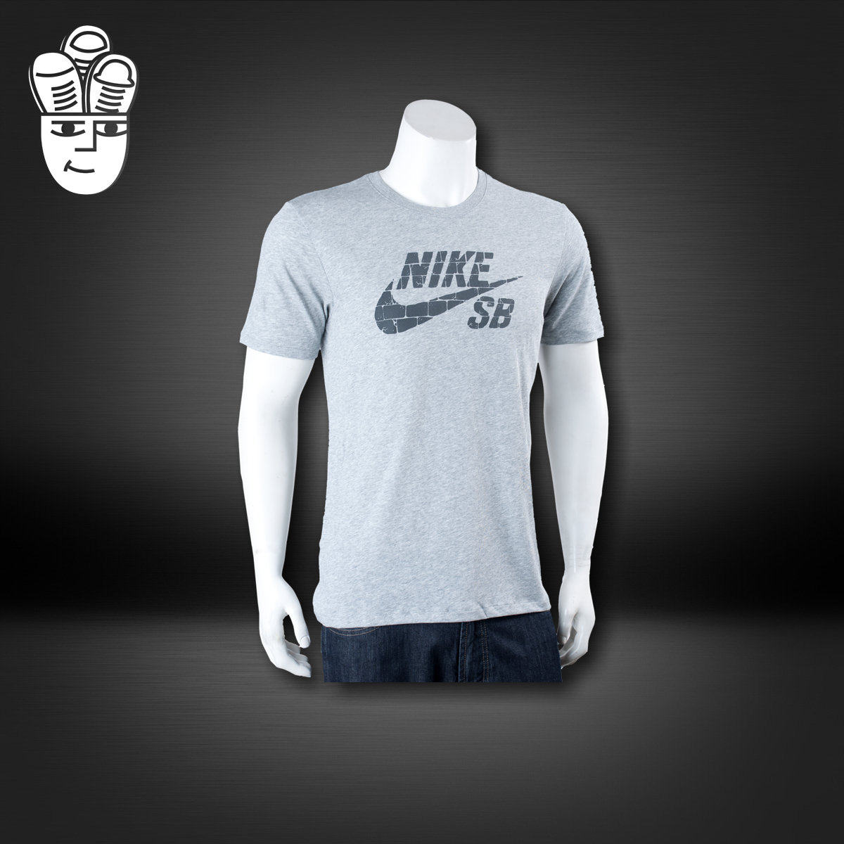 Nike SB Brick Fill耐克男子运动短袖 休闲T恤  透气速干