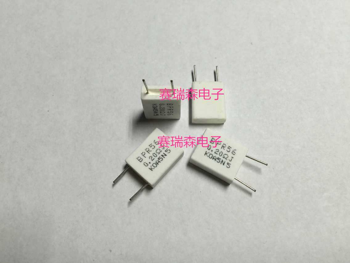 0 2 ohm 5W non-inductive resistance 0R2 0 2R 5W cement resistance