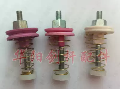 Textile machine accessories Ceramic wire wheel tension ring tensioner Spring crimping device Cross-line device Yarn clamp anti-jumper