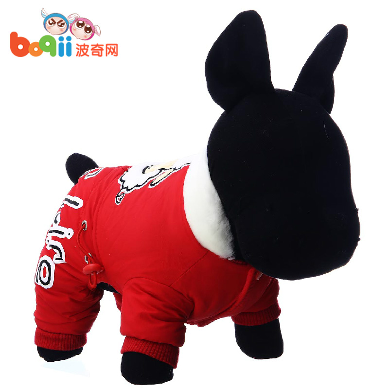 波奇网 宠物衣服 Dog's life德丰春季羊年狗棉服酷羊泰迪狗衣服