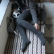 Mùa đông dày và nhung quần legging cotton nhung nữ chân xám Xiêm với chân để giữ ấm và mỏng quần tất đẹp cho bé Xà cạp