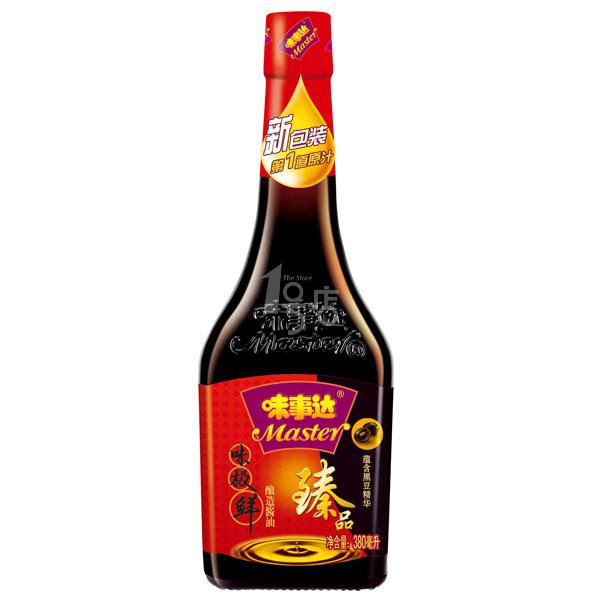 Master/味事达 味极鲜臻品酱油 380ml