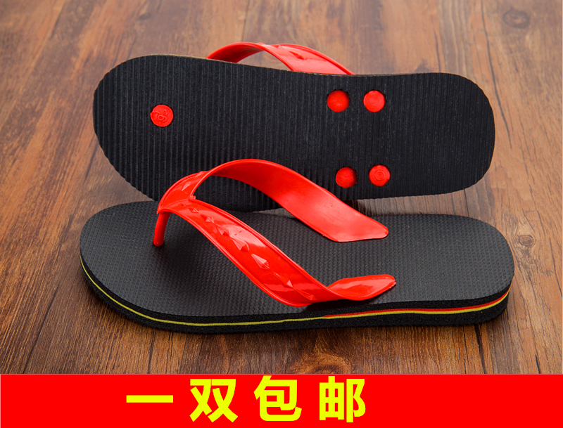 Подлинные фирменные вьетнамки Zhanjiang double goose Leizhou Anhongta, нескользящие студенческие летние простые пляжные сандалии и тапочки для мужчин