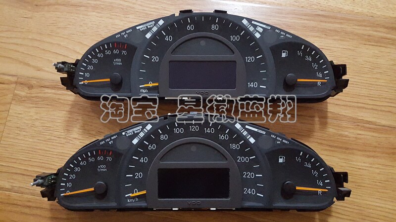 Benz Original Factory Dashboard Combination Meter Eurogauge Beauty Gauge w463 w463 G320 G500 G500 G55 G55 