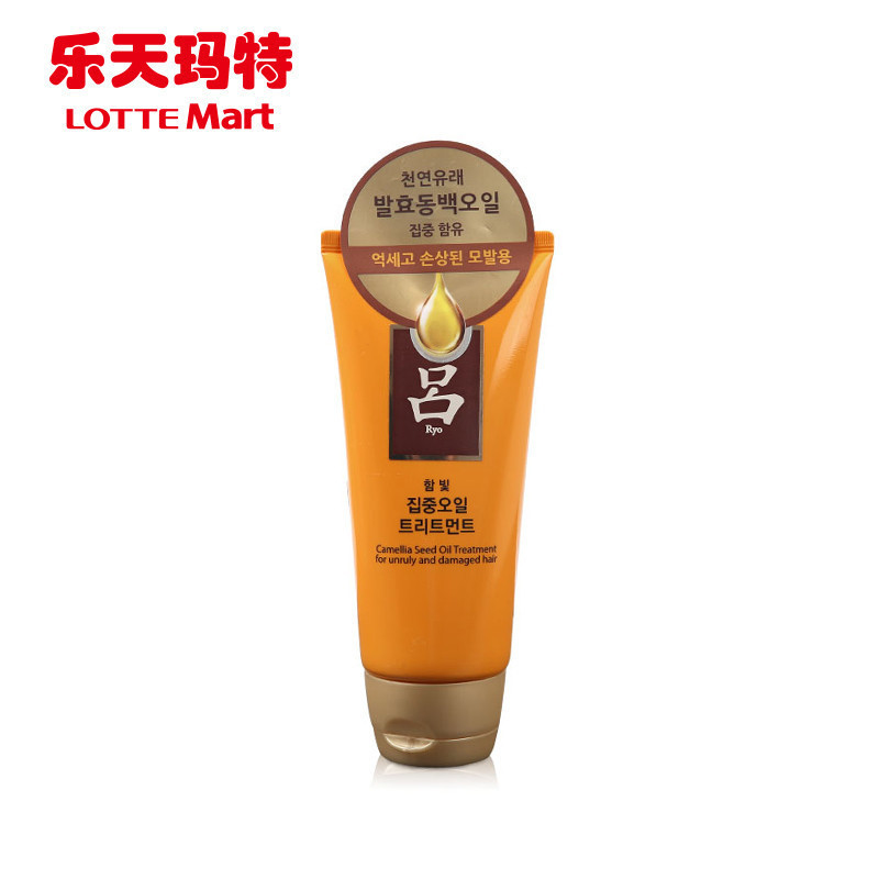 LotteMart乐天玛特 RYOE/吕 含光柔顺发膜180ml 修复损伤发质