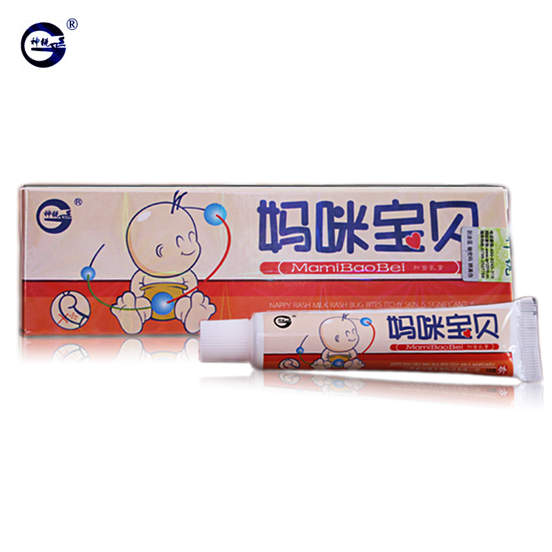 妈咪宝贝抑菌乳膏 神锐妈咪宝贝宝宝抑菌膏 正品包邮 买3送1 5送2