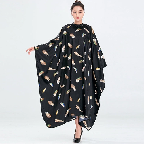 Накидка для стрижки волос, большая водонепроницаемая машинка для стрижки волос, делается под заказ, с печатью вашего логотипа