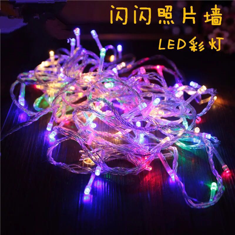 Usd 12 47 Light Festival Lights String Led Decorative Light Festival Lights String Led Decorative New Year S Day Spring Supplies Outdoor Christmas Photo Wall