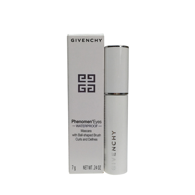 Givenchy/纪梵希新款超广角炫翘360度海胆防水睫毛膏7g1#黑色白管
