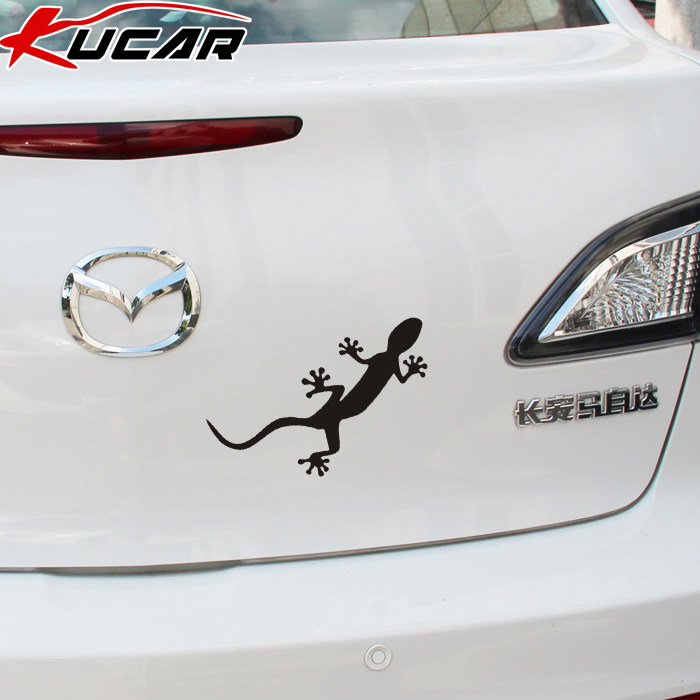 kucar car sticker creative personality body decorated wall tiger black car tail scratches shielded Audi Yinglang-Taobao