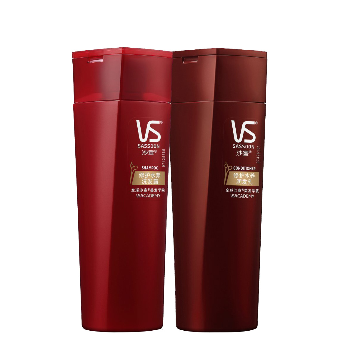 VS沙宣修护水养洗发水400ml+护发素 400ML 包邮