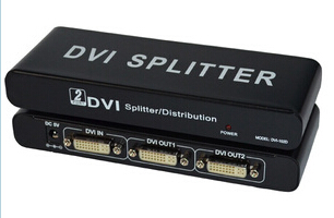 DVI dispenser 1 in 2 out DVI dispenser 1 points 2 2 openings DVI dispenser DVI high-definition split screen