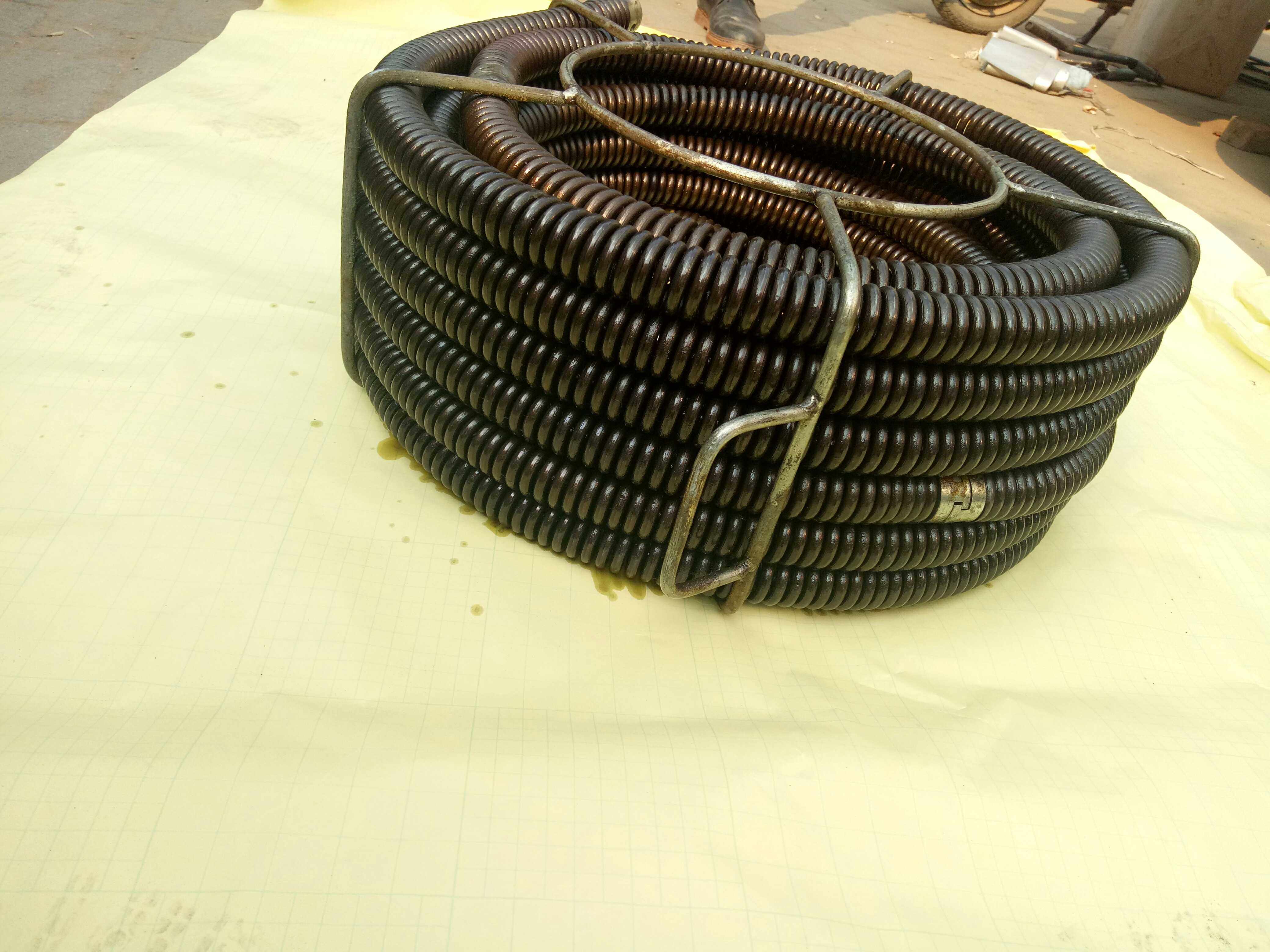 Manufacturers direct 200 type 1200 type of turbine spring spring diameter 30mm spring wire 6mm thick 20 meters per disk