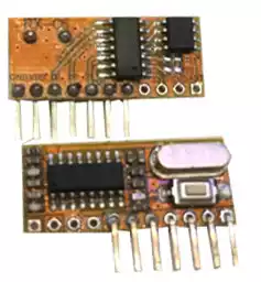 High-frequency wireless superheterodyne receiving module RX-C6 fixed code learning code with decoding wireless receiving head 315M