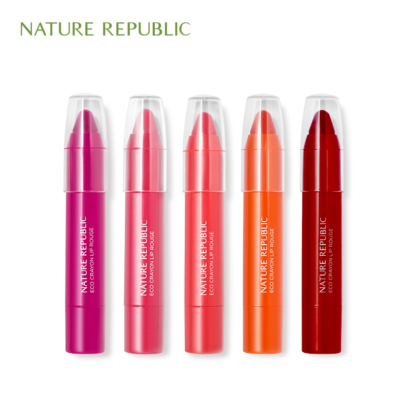 【新品上市】Nature Republic自然乐园蜡笔唇膏易上色