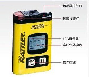 Carbon monoxide detection instrument USA InCisco gas detector T40-CO 999PPM with coal safety certificate