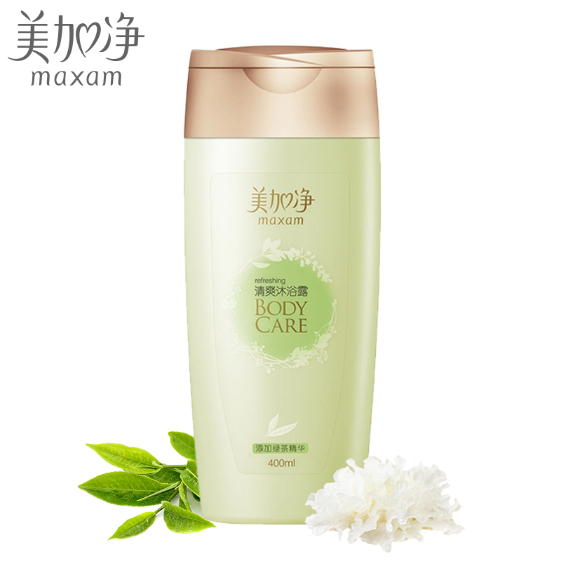 【天猫超市】美加净 沐浴露清爽沐浴露400ml清爽添加绿茶精华