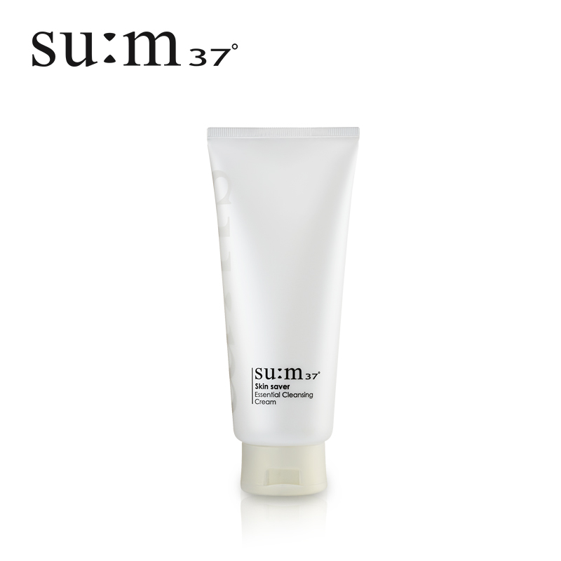 su:m37度苏秘卸妆霜200ml女 焕肤精粹深层清洁温和保湿正品韩国