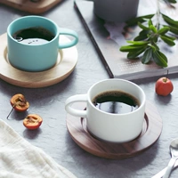 Phong cách Nhật Bản đơn giản nhân viên một lần làm bằng tay mờ mờ cốc cà phê cốc đĩa đặt xương mới Trung Quốc zakka - Cà phê bình pha cà phê kiểu pháp