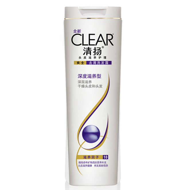 清扬 女士清扬深度滋养型 洗发水 清扬洗发水 750ML 联合利华
