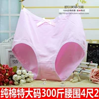 Quần lót cotton siêu rộng cho nữ tam giác Quần lưng cao cộng với người béo XL Người béo mm300 kg có thể mặc quần shop đồ lót nam