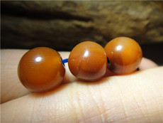Ювелирные изделия и полуфабрикаты 〓3颗〓西藏传世老玛瑙 明清老玛瑙古珠老佛珠多宝手串隔珠配珠