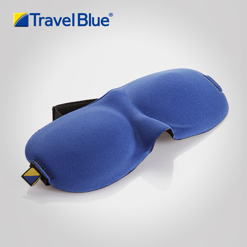 UK TravelBlue Blue travel 3D three-dimensional cut eye mask Full shading men and women sleep breathable eye mask