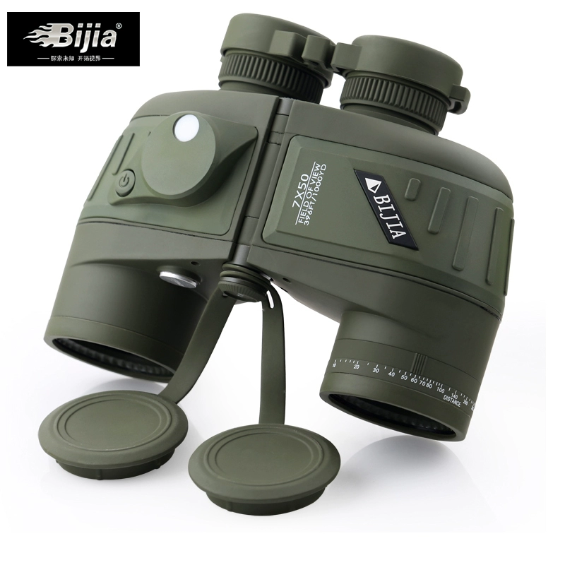 Kính thiên văn tiêu chuẩn 2018BIJIA 7x50C, la bàn dẫn đường + phạm vi + chống thấm nước + tầm nhìn ban đêm với tọa độ - Kính viễn vọng / Kính / Kính ngoài trời