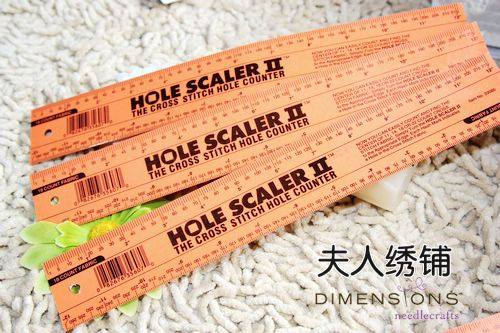 American imported paper plastic embroidery cloth slide rule) embroidery ruler - cross stitch exclusive 11, 14, 18, 22ct