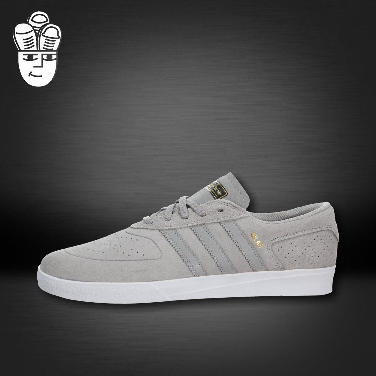 阿迪达斯 Adidas Silas SLR三叶草低帮男子运动板鞋休闲鞋 d73667