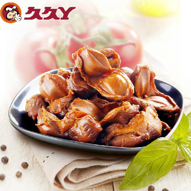 Giujiu girl spicy duck gizzard Duck Gizzard Liver Wuhan Special Brine Zero Food 250 gr Vacuum Independent Packaging