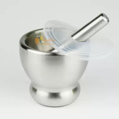 304 stainless steel mash tank with lid stone mortar garlic press garlic mortar mortar food grinder super thick