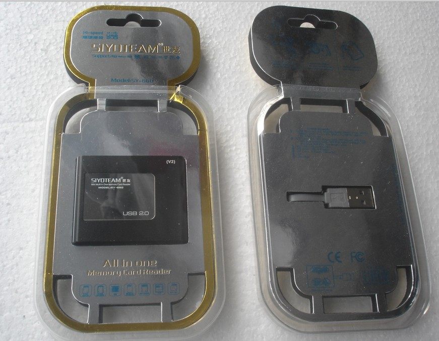 Wholesale World Friends SY-660 tf sd ms CF all-in-one multi-function card reader ultra-thin high-speed