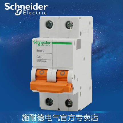 Schneider Electric breaker Meranzhan 2PC40A double-in double-out air switch EA9AN2C40