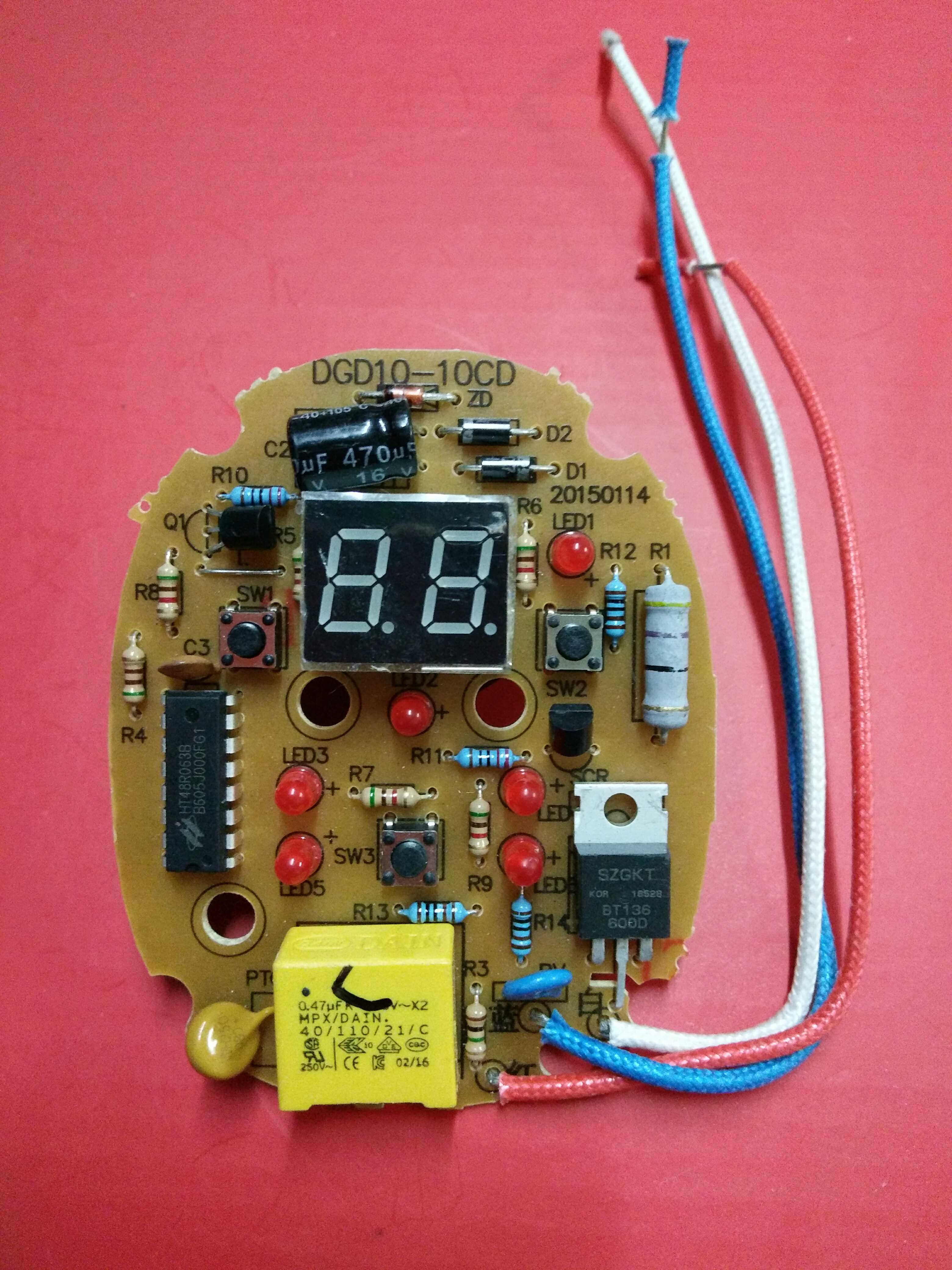 Skyline DGD10-10CD 10BWD 15CD 15CD saucepan flushed control board circuit board computer version lamp board original fit