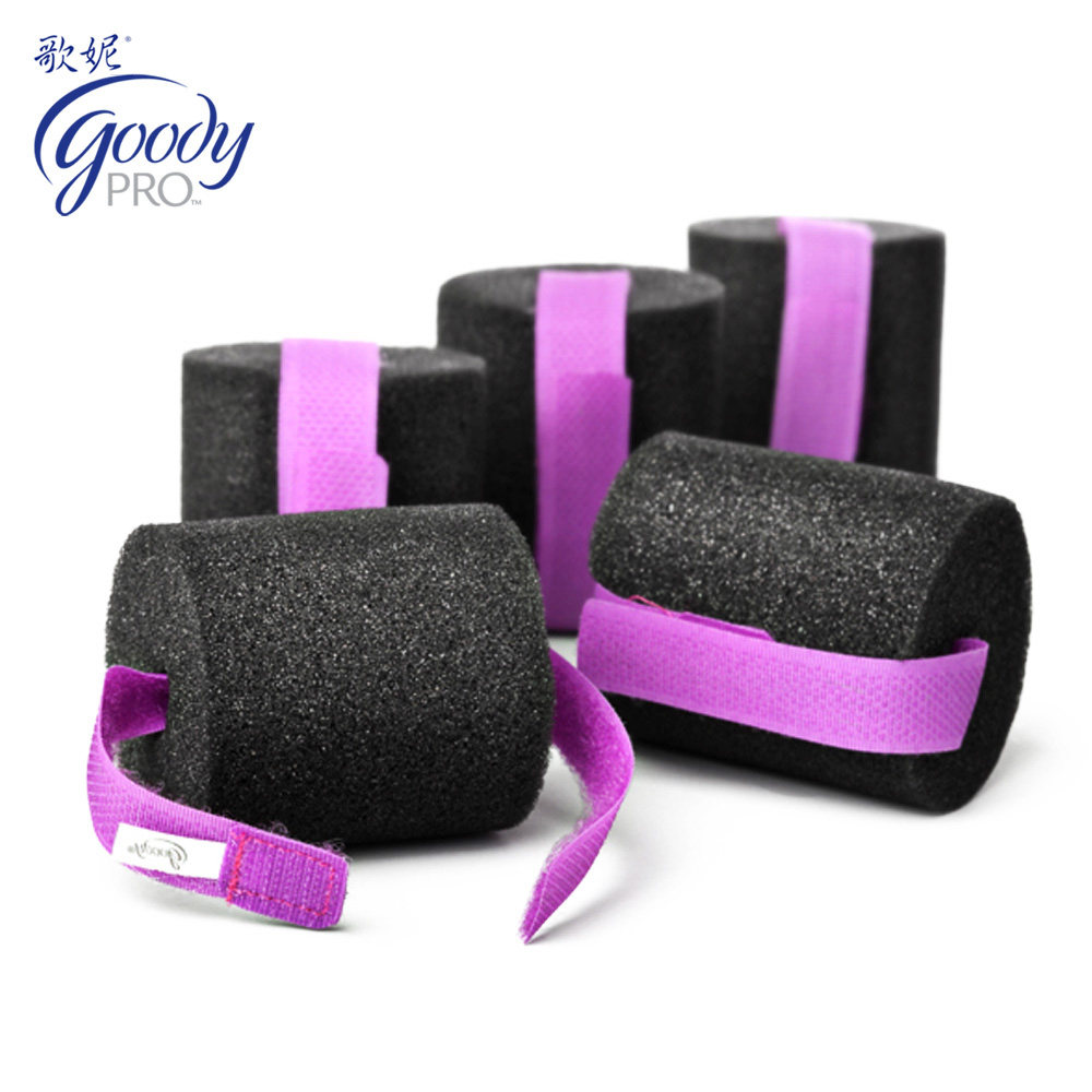 新品 美国Goody/歌妮海绵发卷 睡觉梨花卷发棒 海绵卷 新大号 4个