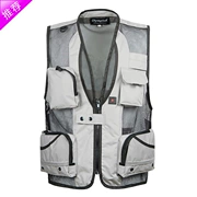 Đa chức năng áo thoáng khí giám đốc máy ảnh leo núi câu cá du lịch quần áo nhóm quần áo áo vest vest mới - Dệt kim Vest