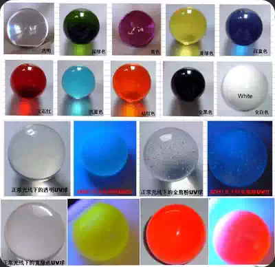 Custom resin ball Acrylic Crystal Ball Transparent Plexiglass ball Magic display gift ball