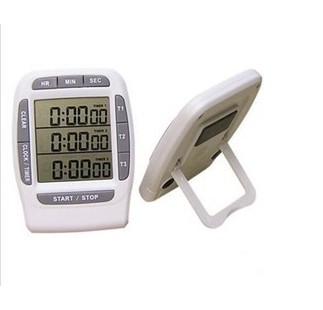 实验室定时器/三排显示计时器/电子提醒器/三通道同步 可开票