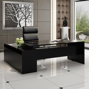 Ông chủ bàn chủ tịch bàn điều hành bàn quản lý bàn đơn bàn ghế kết hợp đơn giản nội thất văn phòng hiện đại
