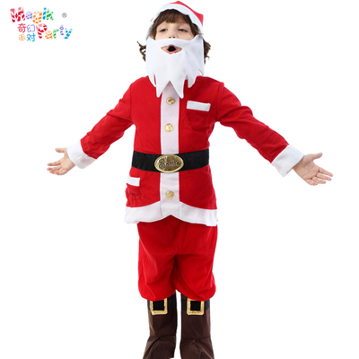 taobao agent Christmas clothes Children Santa Santa Classes, Girls, Girls Christmas Clothing Boy Girls and Girls Christmas clothes