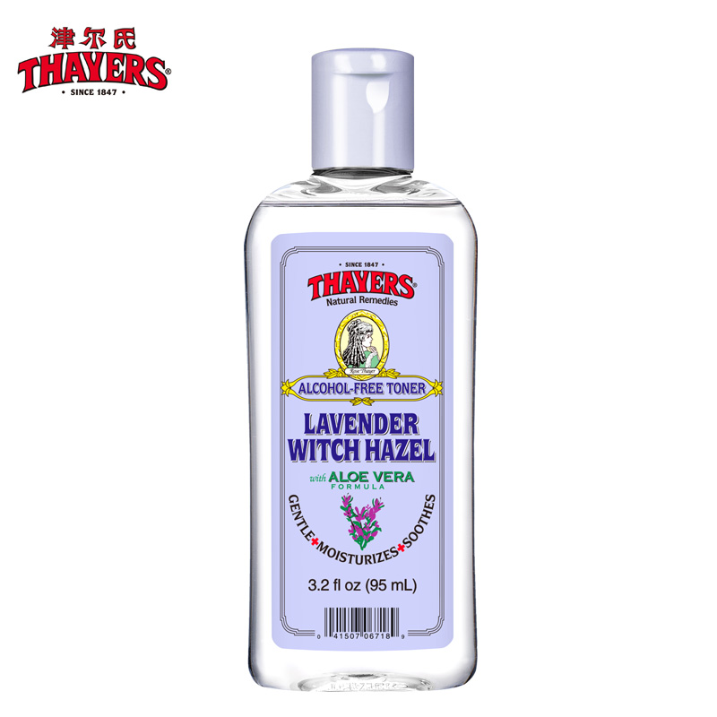 Thayers美国金缕梅薰衣草爽肤水95ml 舒缓补水保湿控油 男女适用