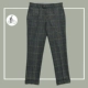 Anh cưỡi retro Tweed len tweed săn bắn kẻ sọc xanh đậm Slim nam giản dị phù hợp với bộ đồ vest nam đẹp Suit phù hợp