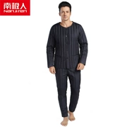 Người Nam Cực xuống áo khoác đặt ông già quần cotton phù hợp với người trung niên xuống áo khoác nam dày cha quần áo mùa đông