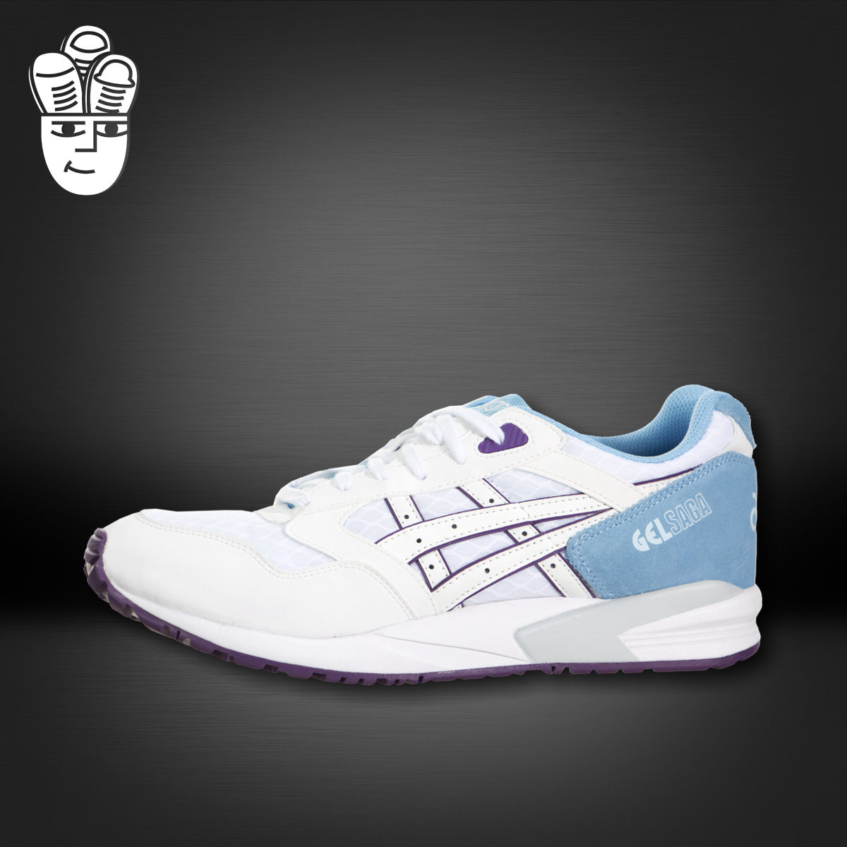 爱世克斯 Asics GEL-Saga 亚瑟士女子复古跑步鞋 运动休闲鞋