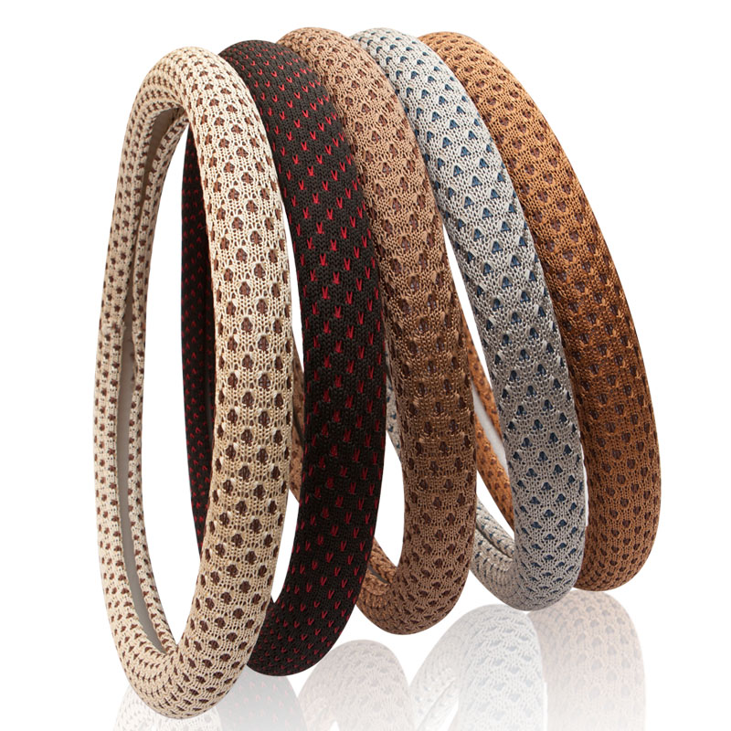 中华V3 V5 2015款基本精英智能版冰丝汽车方向盘套四季通用把套5