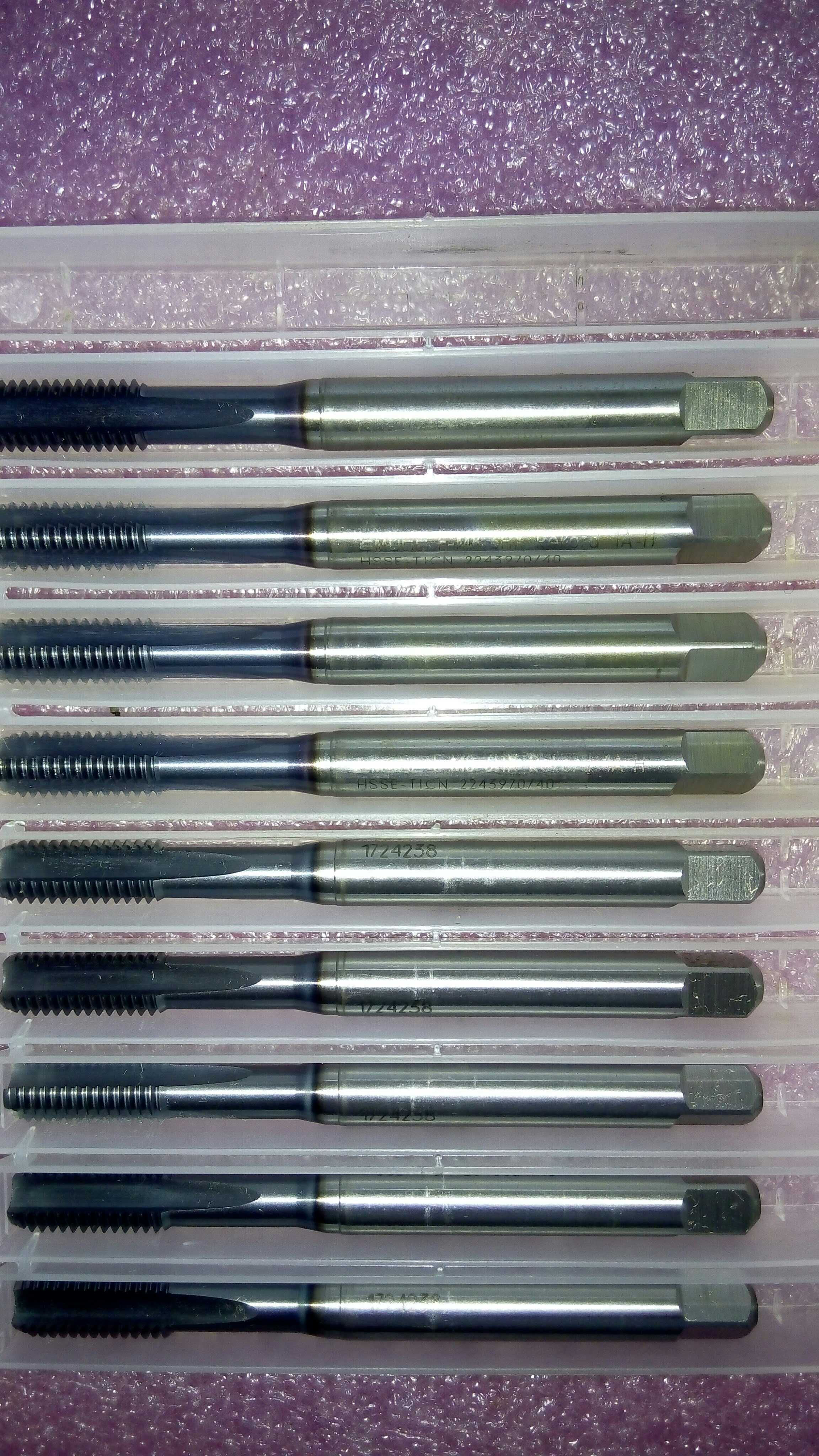 Germany EMUGE high hardness straight groove screw tap B0109101 0080