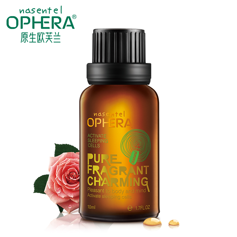 欧芙兰正品玫瑰精油10ml 嫩白滋润紧致 单方精油香薰按摩护肤