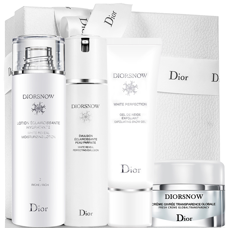 Dior/迪奥雪晶灵美白套装 洁面+水+乳液+晚霜